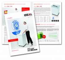 Der neu überarbeitete Ideal Bürotechnik-Katalog präsentiert sich informativ und übersichtlich.  
