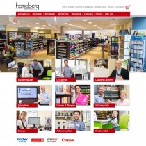  Das Hamelberg-Team begrüßt die Kunden auf der Internet-Startseite.