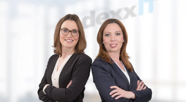 Judith Öchsner (li.) und Stefanie Gundlach teilen sich die Vertriebsleitung des Würzburger Spezialdistributors dexxIT.