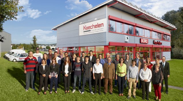 Der Firmensitz von Kaechelen befindet sich im Bücklesbünd 10 im Industriegebiet Offenburg- Rammersweier. Knapp 30 Mitarbeiter sind für das Unternehmen tätig.