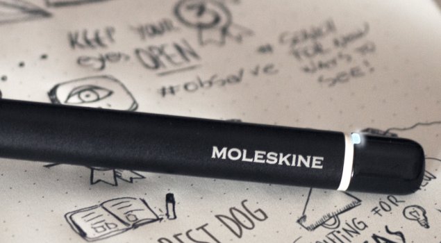 Mit dem Smart Writing Set von Moleskine kreieren Nutzer zunächst offline und werden dabei nicht von digitalen Einflüssen abgelenkt.