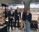 Jens Biermann (Account Director, Groupe SEB WMF Consumer GmbH), Fenno de Boer (Vice President Sales, Groupe SEB WMF Consumer GmbH), Jochen Pohle (Chief Retail Officer, EK Retail) und Susanne Heiduczek (General Manager EK Home Housewares, EK Retail)