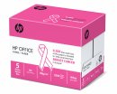unterstützt mit pinkfarbenen HP Office Ries-Verpackungen Kampf gegen Brustkrebs.