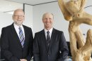 Herma Geschäftsführer Sven Schneller (rechts) und Dr. Thomas Baumgärtner 