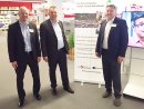 Torsten Baum (Vertriebsleiter EDV-Bürobedarf Roulette Eßer), Michael Schreier (Soennecken eG) und Andreas Eßer (Geschäftsführender Gesellschafter)