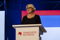 Prof. Monika Grütters, Staatsministerin für Kultur und Medien eröffnete die 73. Buchmesse in Frankfurt.