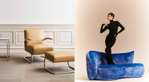 Design für das internationale Objektgeschäft. In Halle 3.1 der Ambiente präsentieren unter anderem Thonet (links) und Bretz (rechts) ihre Möbelkollektionen.
