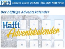 Der digitale Adventskalender von Häfft hält viele Überraschungen bereit.