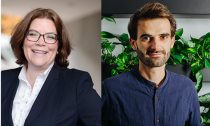 Tatjana Pannier, Geschäftsführerin der TrendSet, und Olivier Buffon, Head of International bei Faire